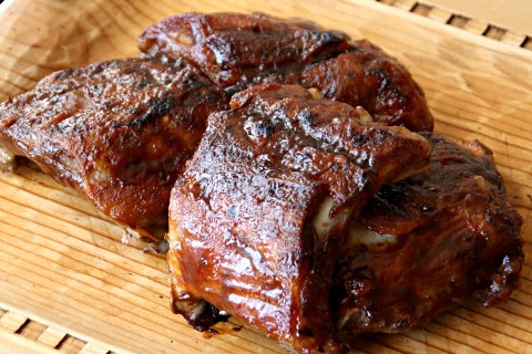 Smoky Baby Back Ribs in the Crock-Pot | Slow Cooker Smoky Baby Back Ribs Recipe | ShockinglyDelicious.com