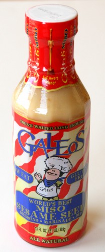 Galeos Miso Sesame Seed Dressing