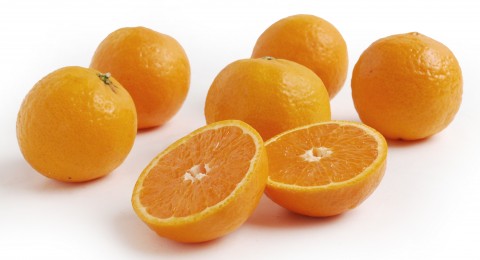 Ojai Pixie Tangerines cut open