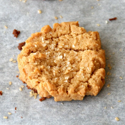 5-ingredient Gluten-Free Flourless Peanut Butter Cookies