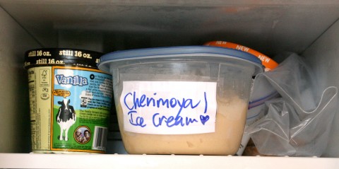 Cherimoya Ice Cream