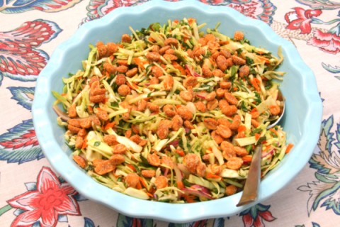 Thai-Style Cabbage Slaw from Shockinglydelicious.com