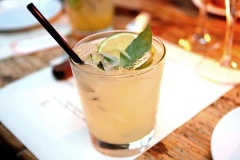 Basilrita (Basil Margarita) for Cinco de Mayo on Shockingly Delicious