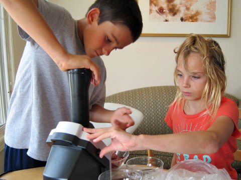 making Yonanas