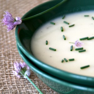 Potato and Onion Soup from Julia Child on Shockingly Delicious