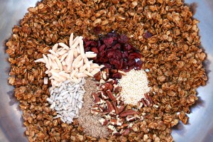 Ingredients for Skillet Granola