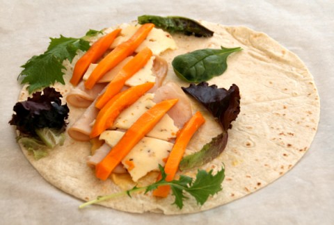 Turkey, Mango and Pepper Jack Wrap