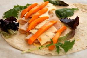 Turkey, Mango and Pepper Jack Wrap