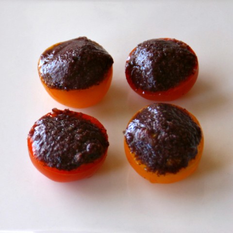 Dorothy's Tapenade Tomatoes