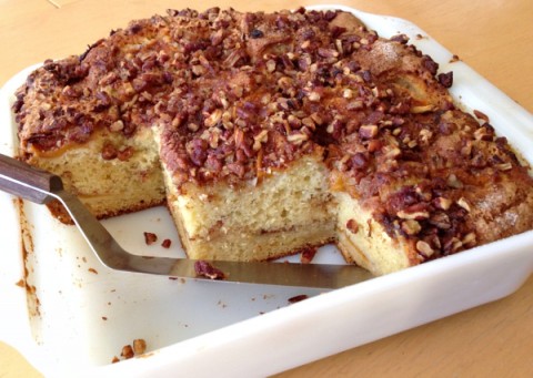 Peach Coffee Cake