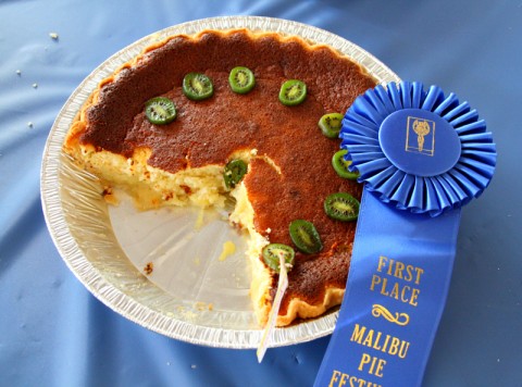 Blue Ribbon in the Malibu Pie Contest 2012