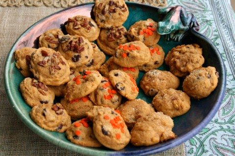 Pumpkin Chocolate Chip Cookies from Shockinglydelicious.com