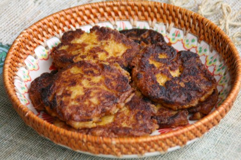 Mashed Potato Pumpkin Pancakes