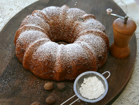 Nutmeg Bundt Cake on ShockinglyDelicious.com. Recipe here: https://www.shockinglydelicious.com/?p=9686