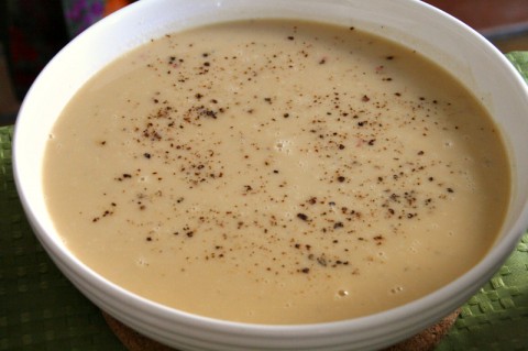 Roasted Parsnip and Apple Soup