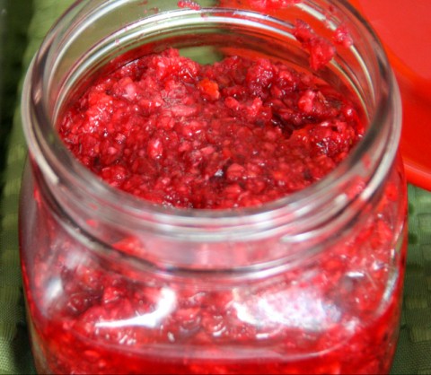 Cranberry Raspberry Sauce