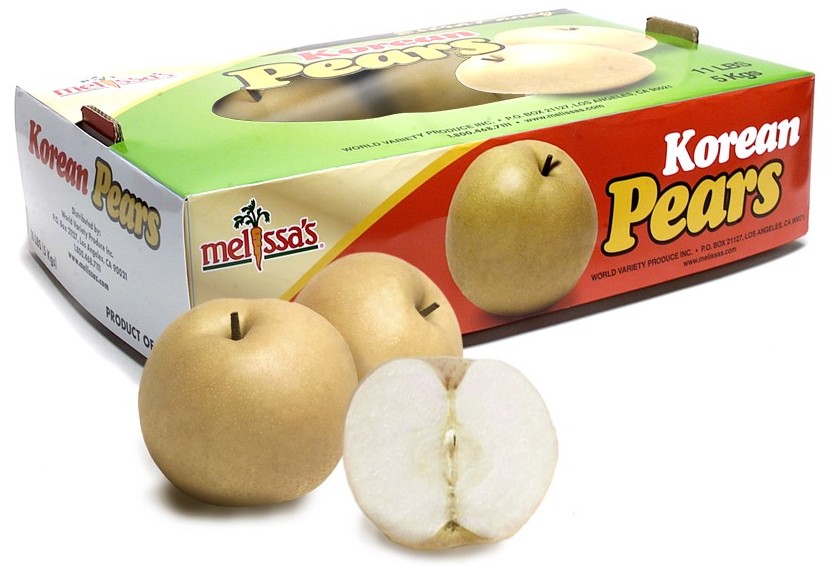 Korean Pears in a box