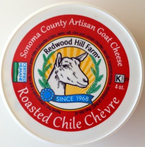 Redwood Hill Farm Roasted Chile Chevre on ShockinglyDelicious.com