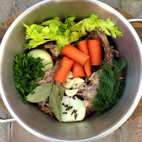 Turkey Stock with a Secret Ingredient. Recipe here: https://www.shockinglydelicious.com/?p=10524