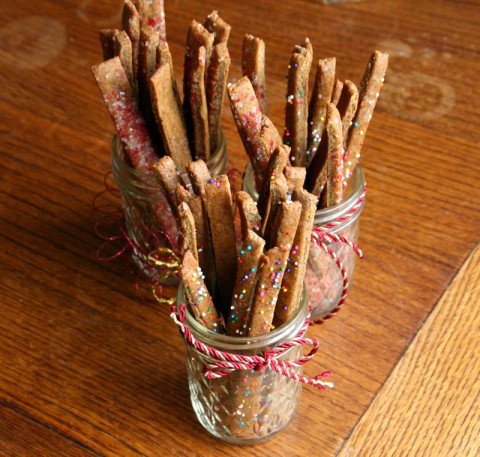 Spicy Gingerbread Sticks