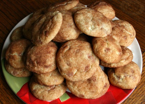Snickerdoodles with Cinnamon Chips
