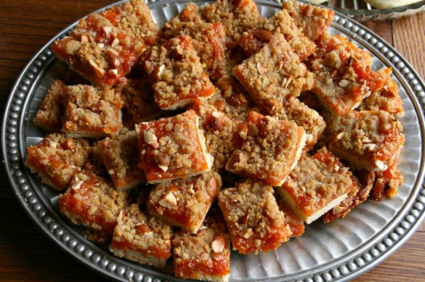 Apricot Rosemary Bars