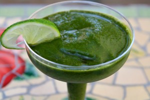 Kale Margarita on ShockinglyDelicious. Recipe: https://www.shockinglydelicious.com/?p=11520