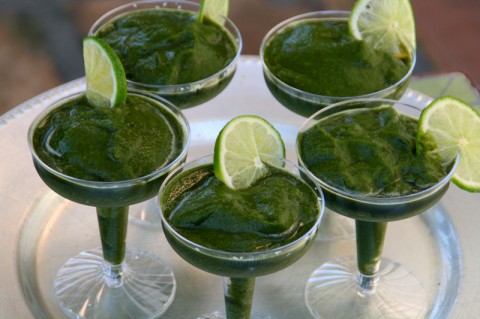 Kale Margaritas from Cut `n Clean Greens