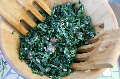 The Misfit Kale Salad from The Unprocess