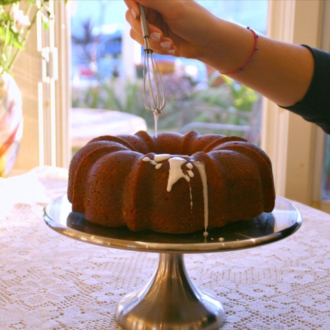 Soaked and Glazed Lemon Cake on Shockingly Delicious.com. Recipe here: https://www.shockinglydelicious.com/?p=11322