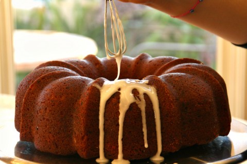 Soaked and Glazed Lemon Cake on Shockingly Delicious.com. Recipe here: https://www.shockinglydelicious.com/?p=11322