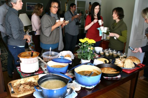 Food Bloggers Los Angeles mix and mingle over soups and stews