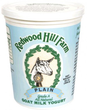 Redwood Hill Farm Plain Goat Milk Yogurt