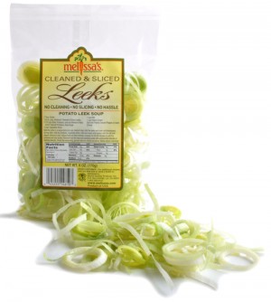 Sliced Leeks from Melissas Produce