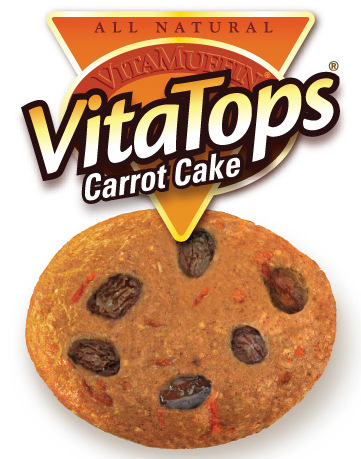 VitaTops Carrot Cake muffin tops