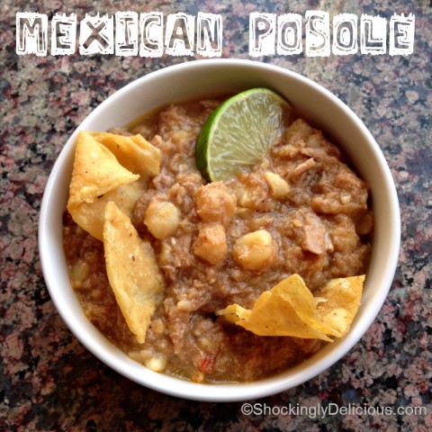 Mexican Posole on Shockingly Delicious