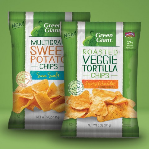 Green Giant Veggie Snack Chips on Shockingly Delicious