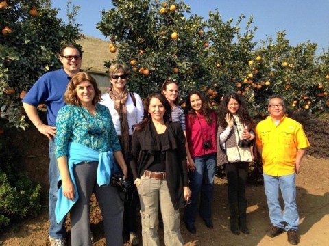 Group shot of bloggers on Shockingly Delicious