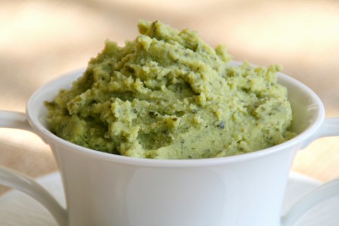 Green Mashed Potatoes on Shockingly Delicious