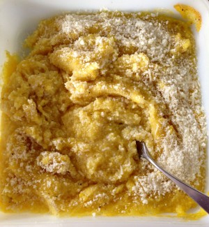 Easy Oven Polenta done on Shockingly Delicious