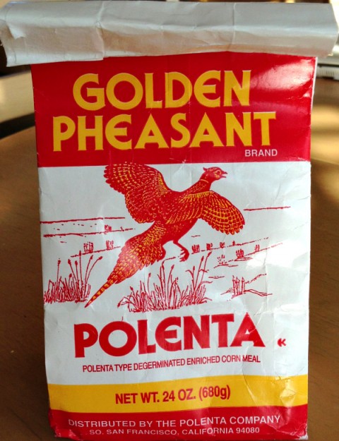 Golden Pheasant Polenta on Shockingly Delicious