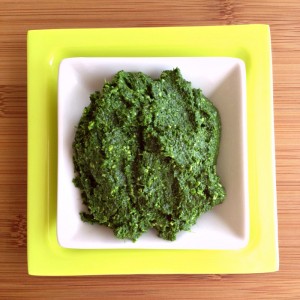 Kale Pesto on Shockingly Delicious