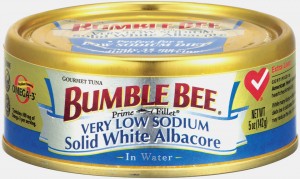 Bumble Bee Very Low Sodium Solid White Albacore