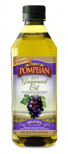 Pompeian Grapeseed Oil on Shockingly Delicious