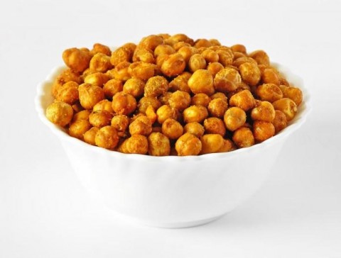 Smoky Fried Chickpeas on Shockingly Delicious