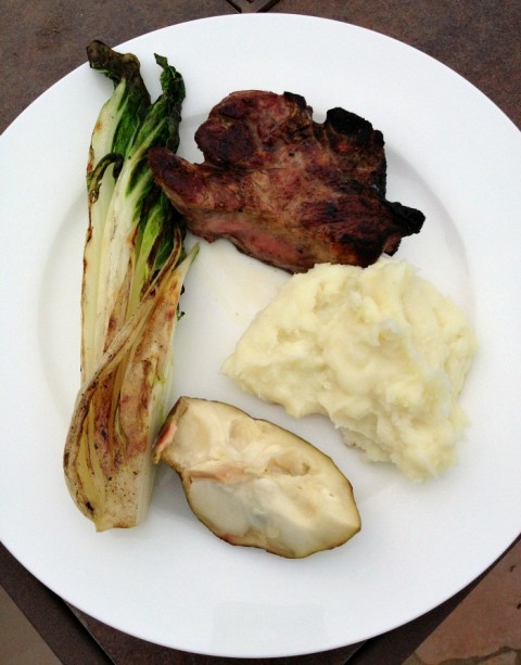 Grilled Bok Choy on Shockingly Delicious