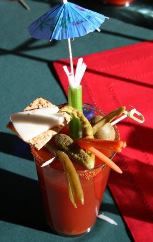 Beach Bloody Mary by Barbara Cooks on Shockingly Delicious