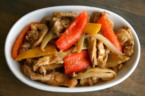 Slow Cooker Mexican Chicken Fajitas on ShockinglyDelicious