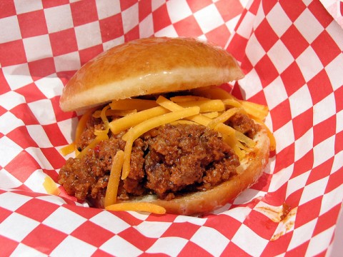 Krispy Kreme Sloppy Joe at OC Fair