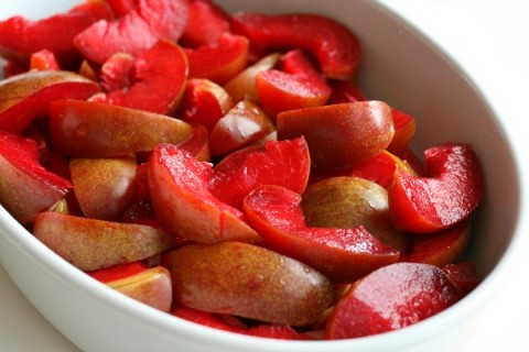 Three-Ingredient Pluot Crisp on Shockingly Delicious